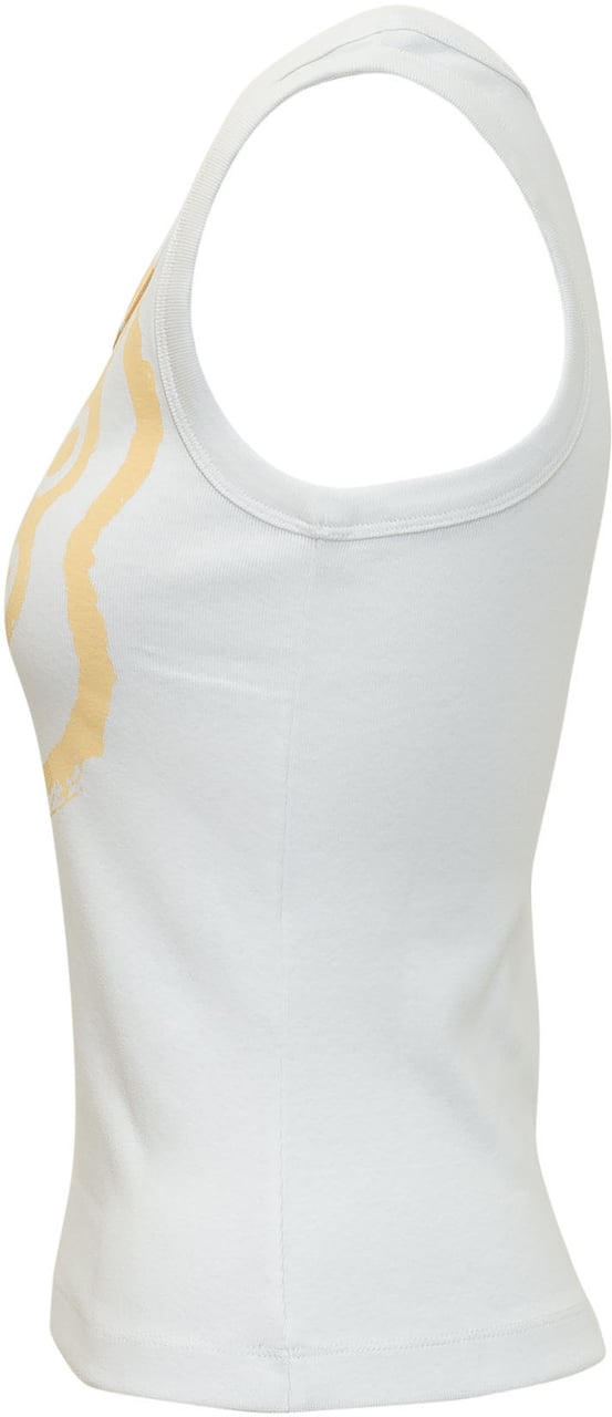 Kenzo Canotta con Stampa Frontale Wit