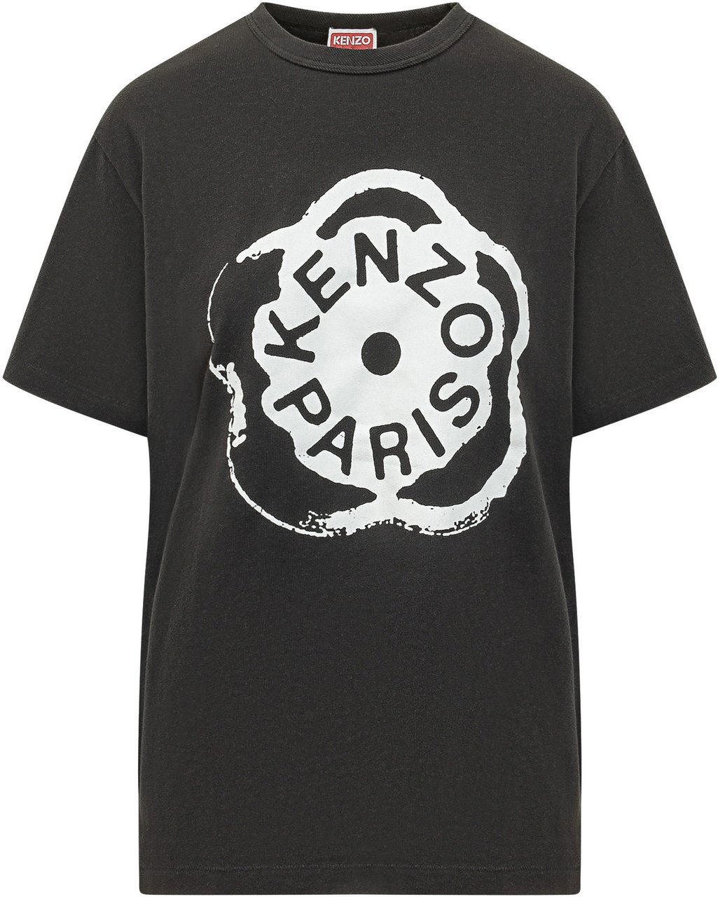 Kenzo T-shirt Kenzo Con Logo Stampato Zwart