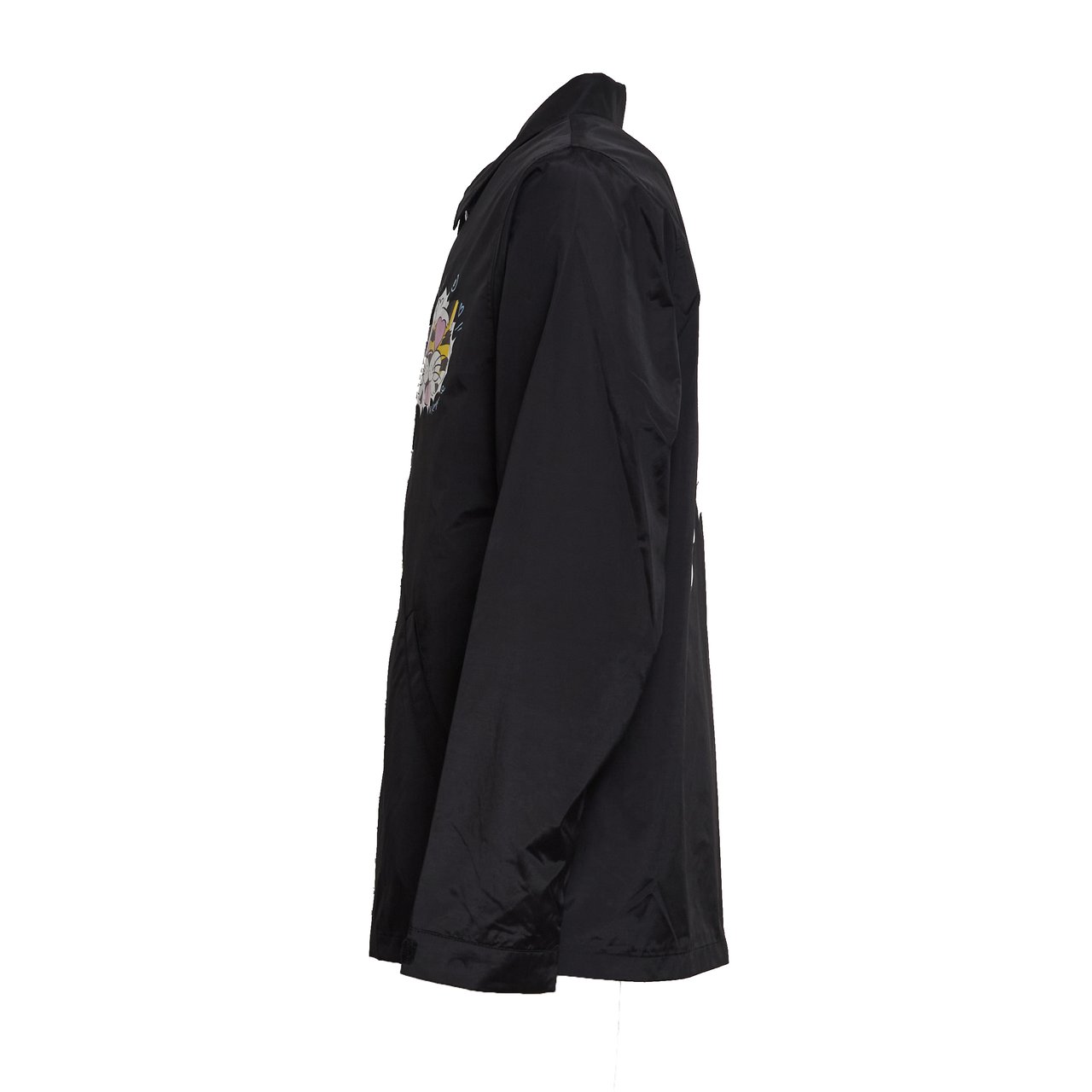 Kenzo Wild Tiger Unlined Nylon Cotton Jacket Zwart