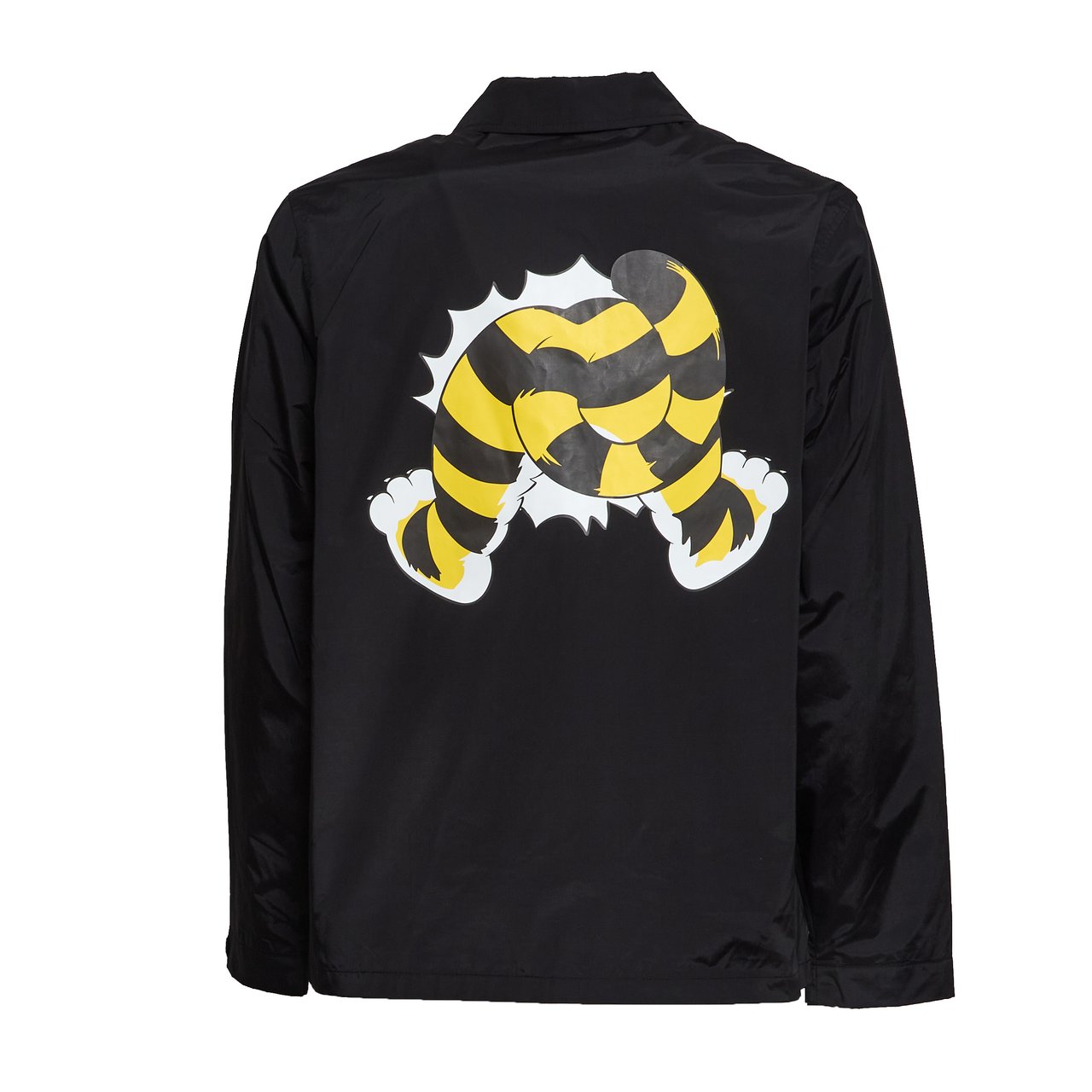 Kenzo Wild Tiger Unlined Nylon Cotton Jacket Zwart