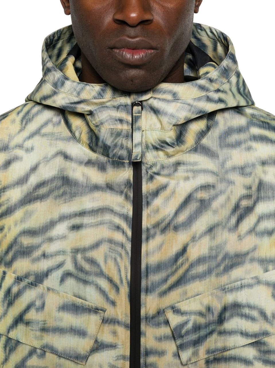 Kenzo Jackets Jaune Orange Divers