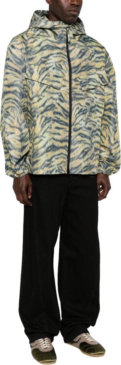 Kenzo Jackets Jaune Orange Divers
