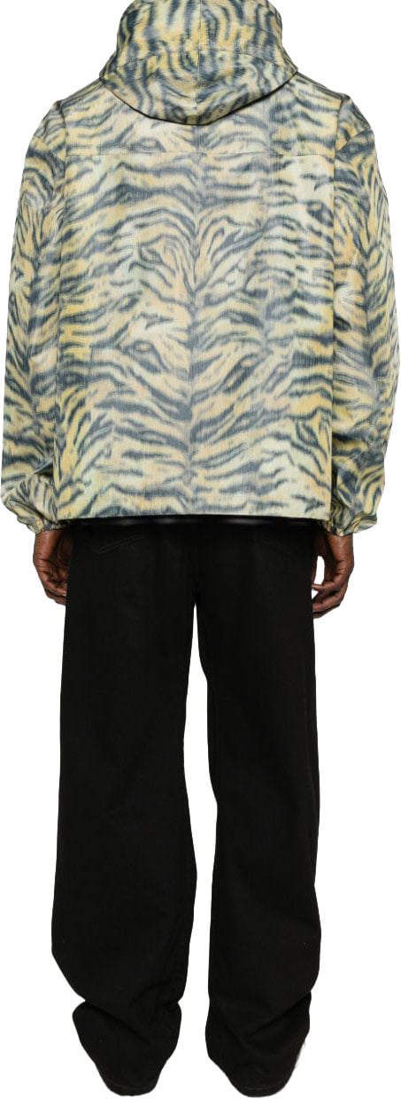 Kenzo Jackets Jaune Orange Divers