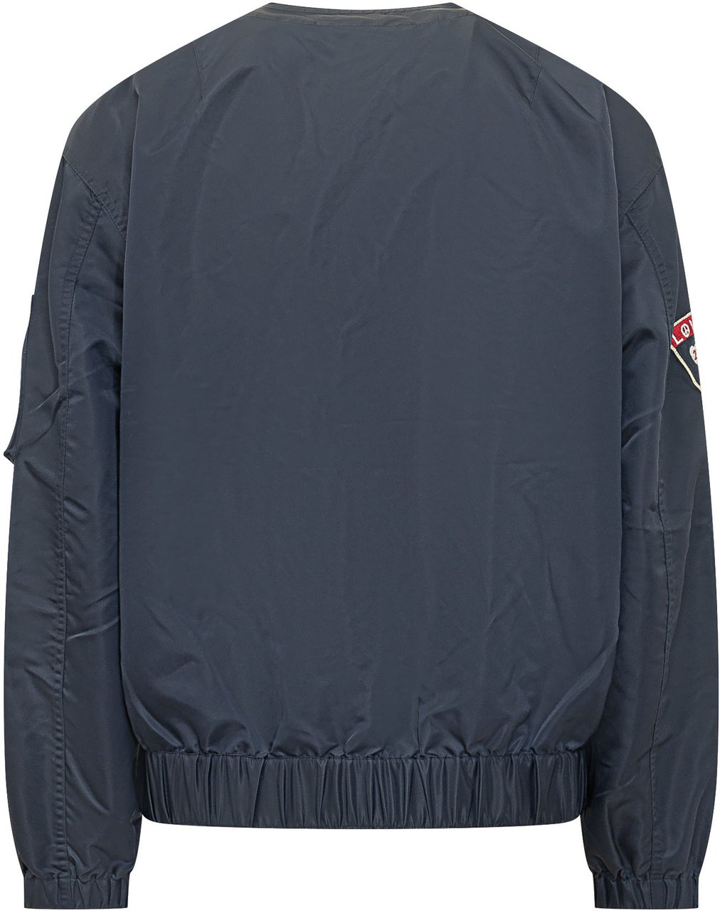 Kenzo Bomber Senza Collo con Patch Applicate Blauw