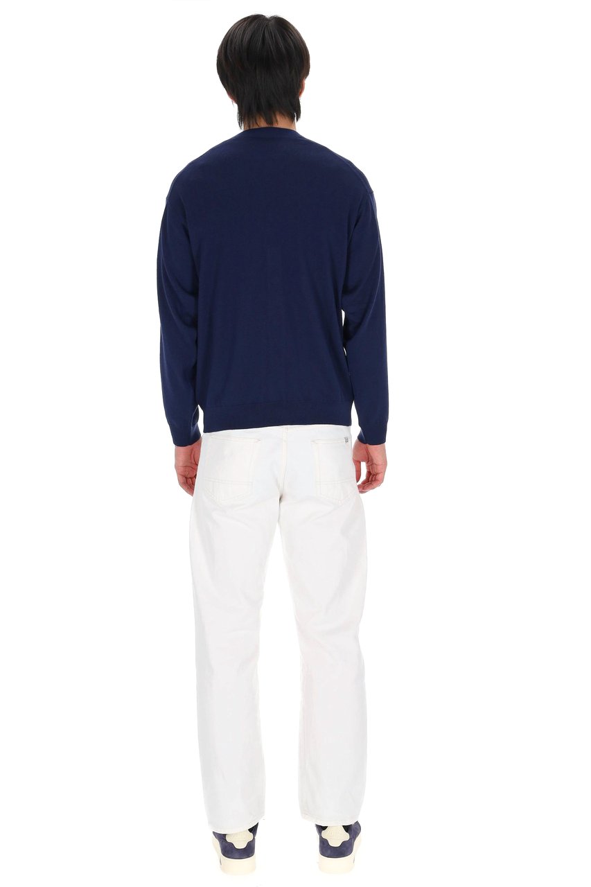 Kenzo Boke Flower Fine Merino Cardigan Zwart