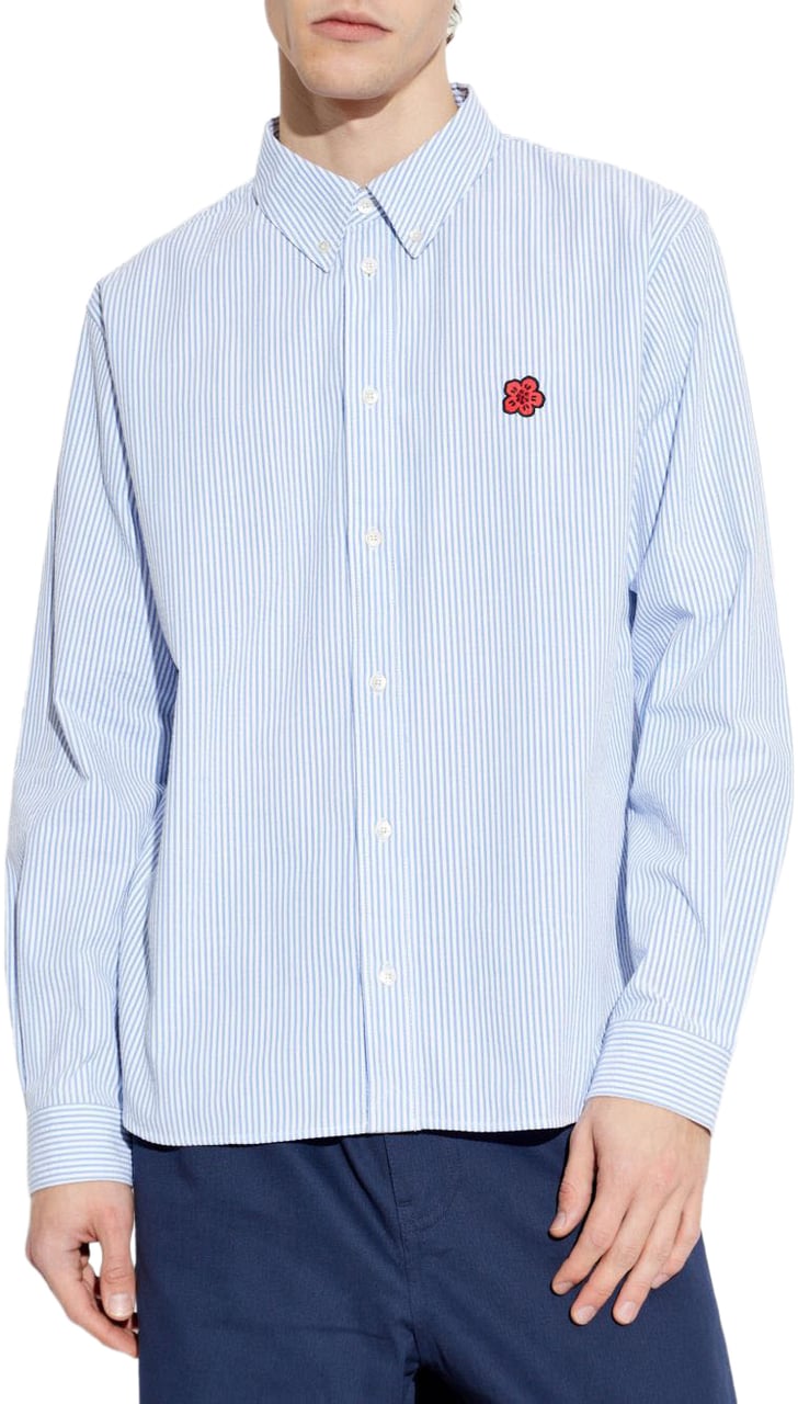 Kenzo Shirts Blue Blauw