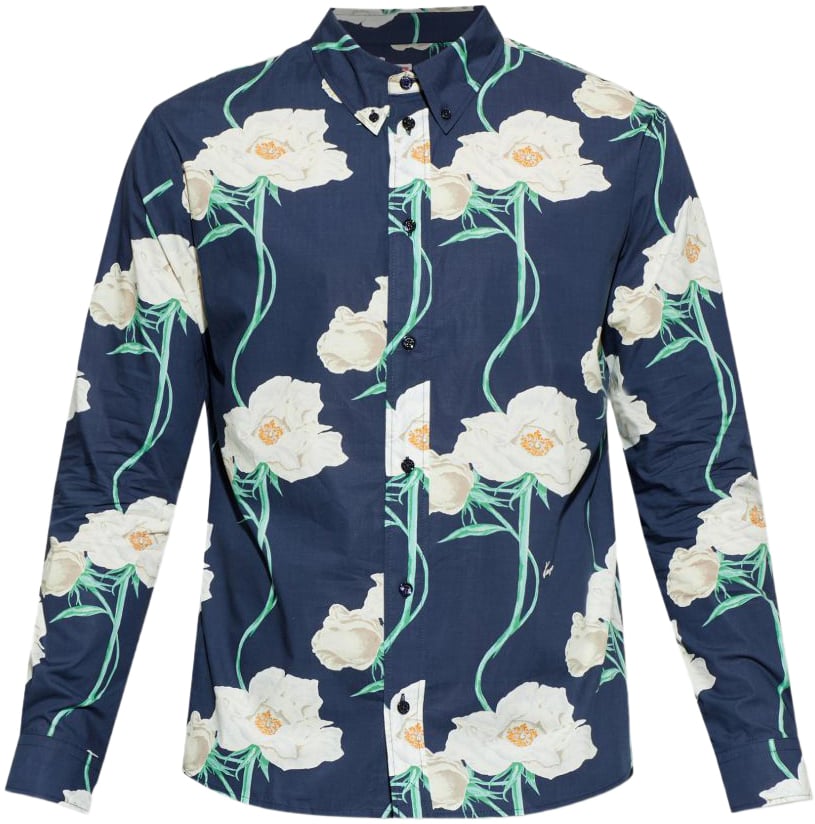 Kenzo Shirts Blue Blauw