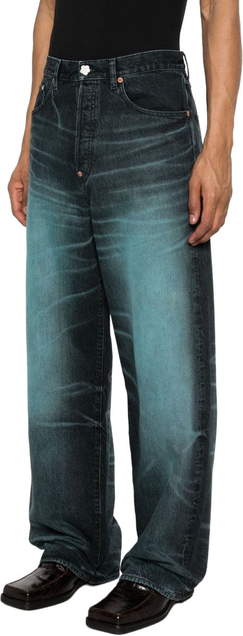 Kenzo Trousers Glacier Navy