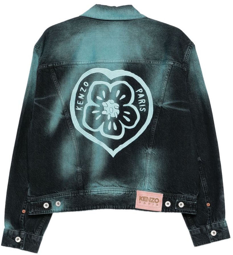 Kenzo Jackets Glacier Wit