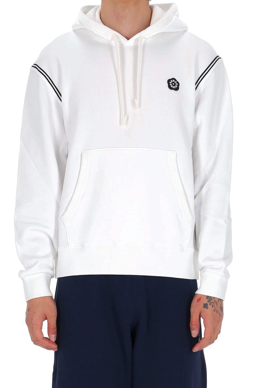 Kenzo Boke Flower 2.0 Lightweight Molleton Hoodie Wit