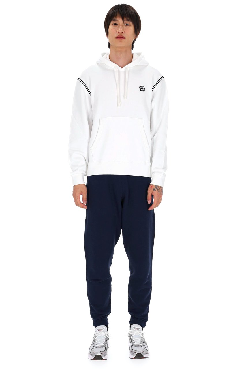 Kenzo Boke Flower 2.0 Lightweight Molleton Hoodie Wit