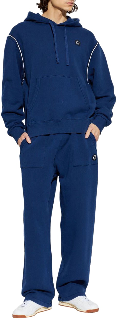 Kenzo Trousers Bleu Outremer Blauw