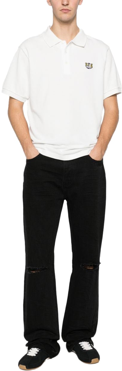 Kenzo T-Shirts And Polos Blanc Casse Beige