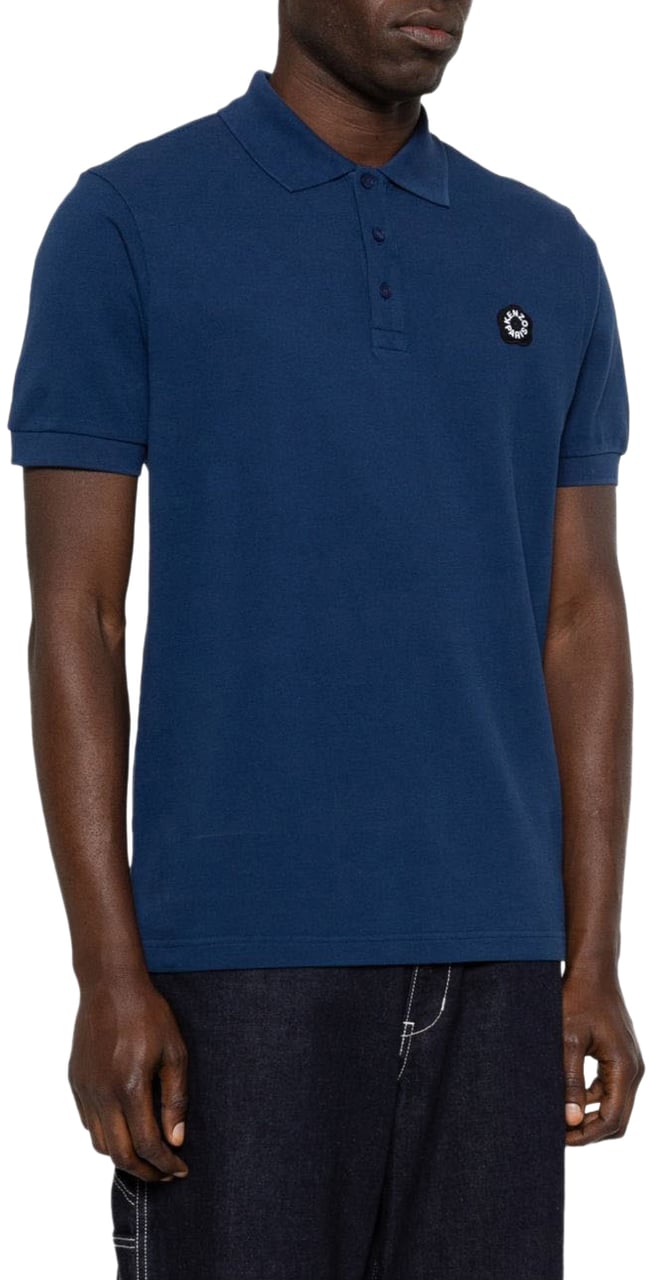 Kenzo T-Shirts And Polos Bleu Outremer Blauw