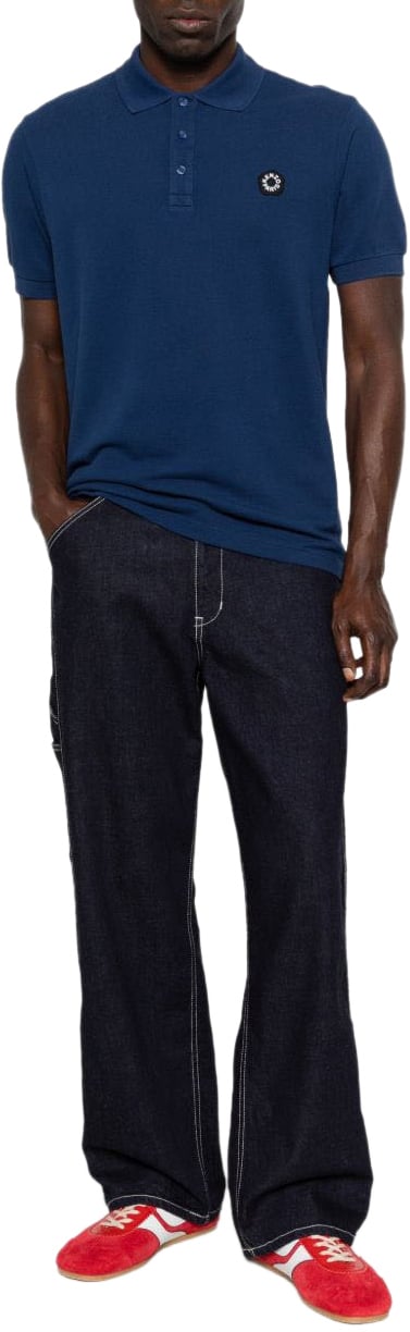 Kenzo T-Shirts And Polos Bleu Outremer Blauw