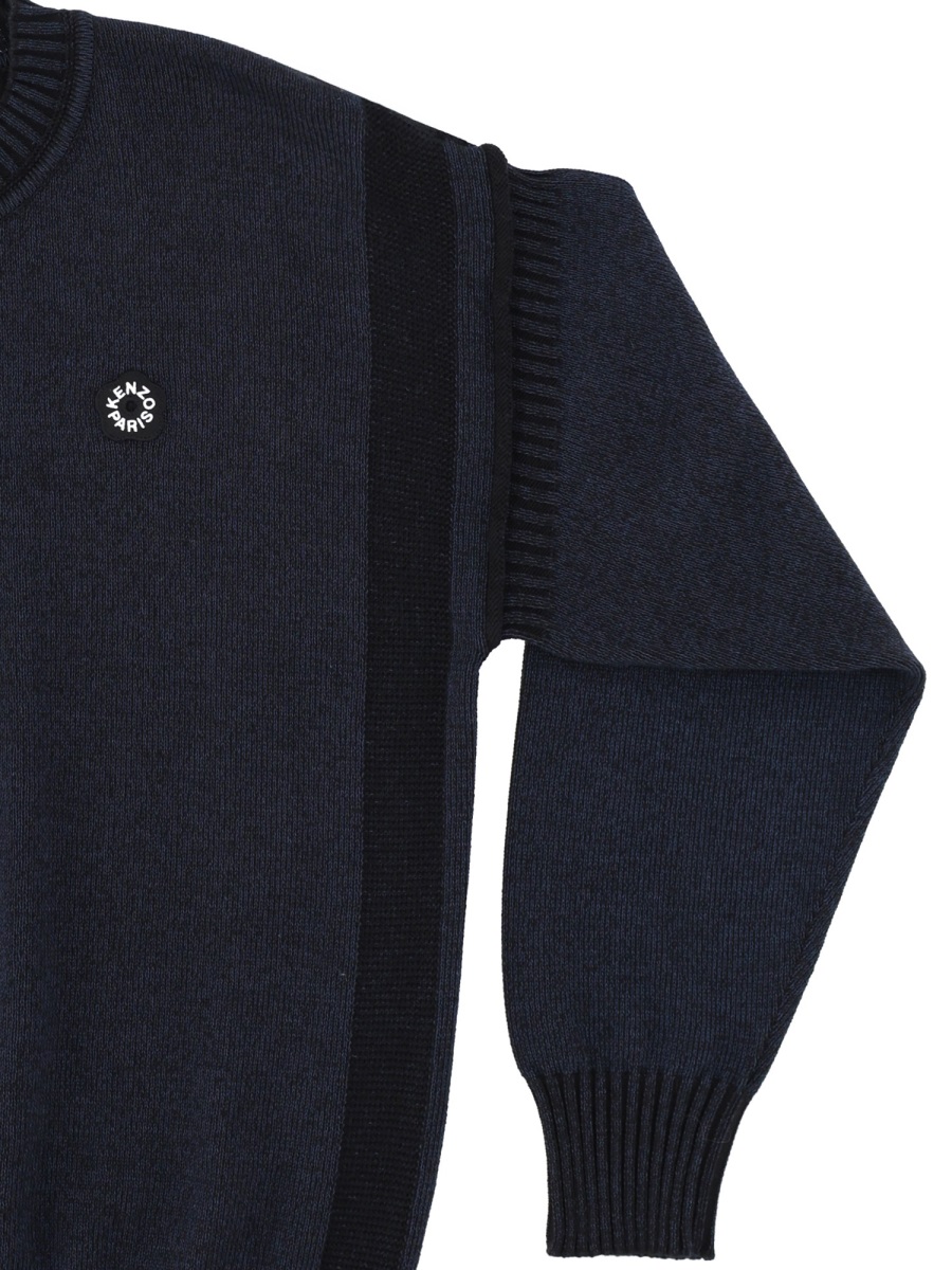 Kenzo Boke Flower 2.0 Shoulder Sweater Zwart