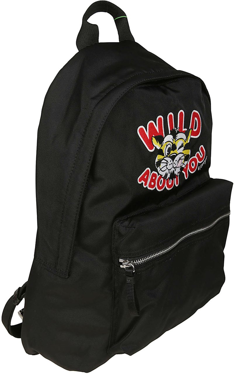 Kenzo Wild Tiger Backpack Black Zwart