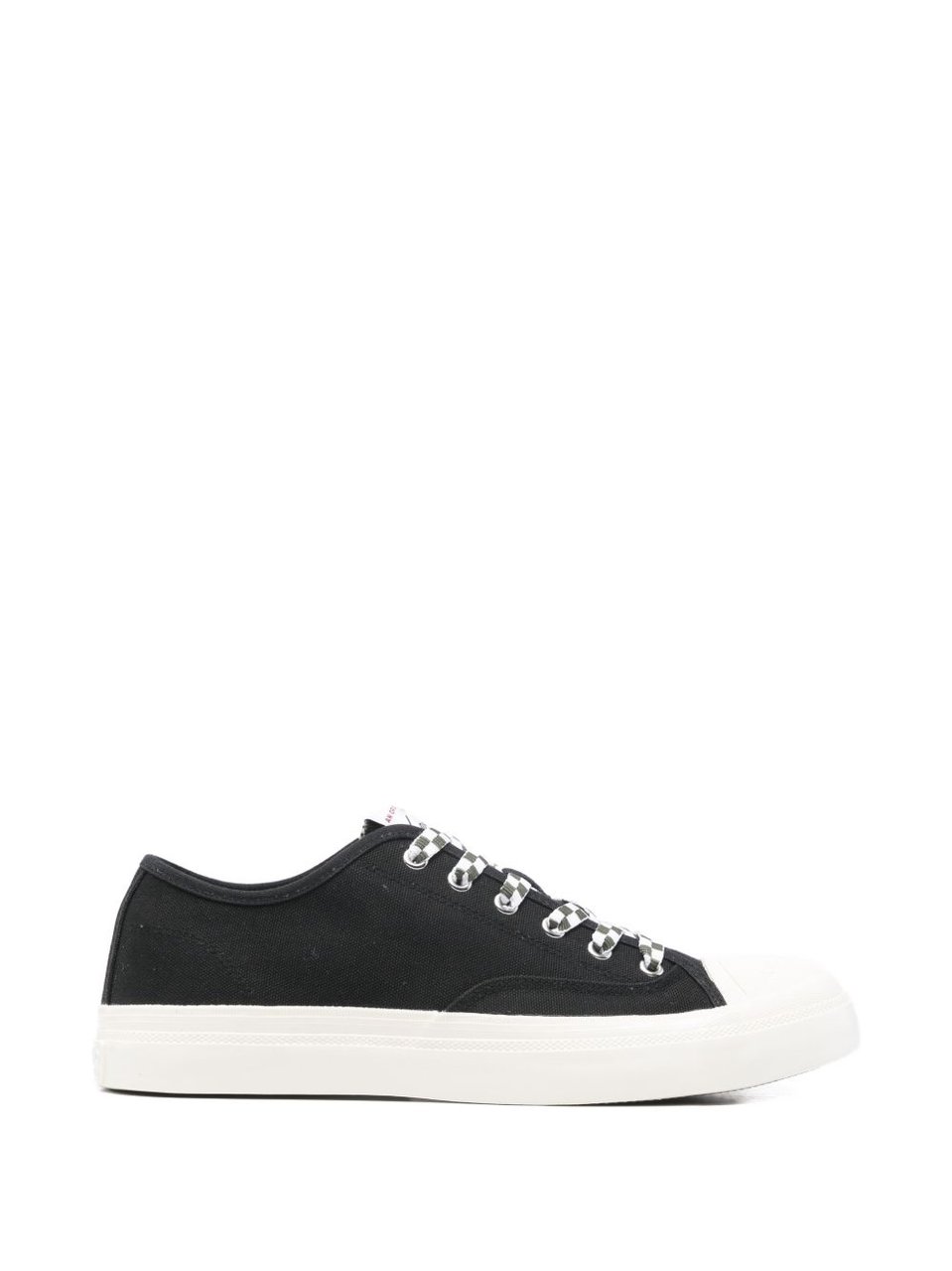 Kenzo Low-Top Sneakers In Silk Zwart