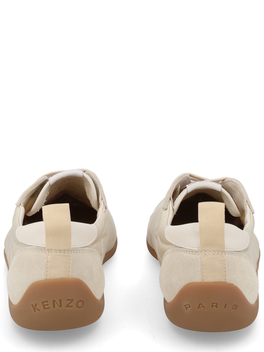 Kenzo Light Beige Kenzo Striker Polyamide Sneakers Grijs