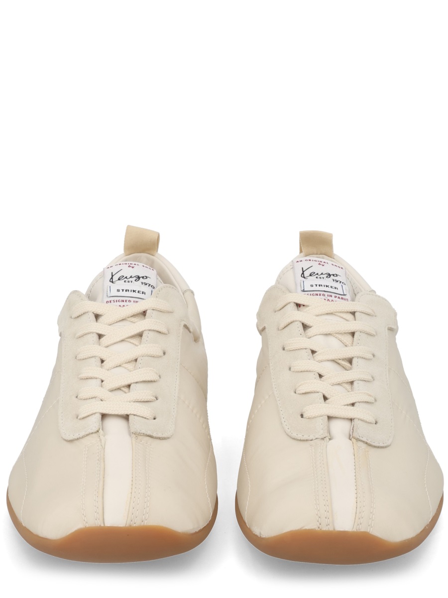 Kenzo Light Beige Kenzo Striker Polyamide Sneakers Grijs