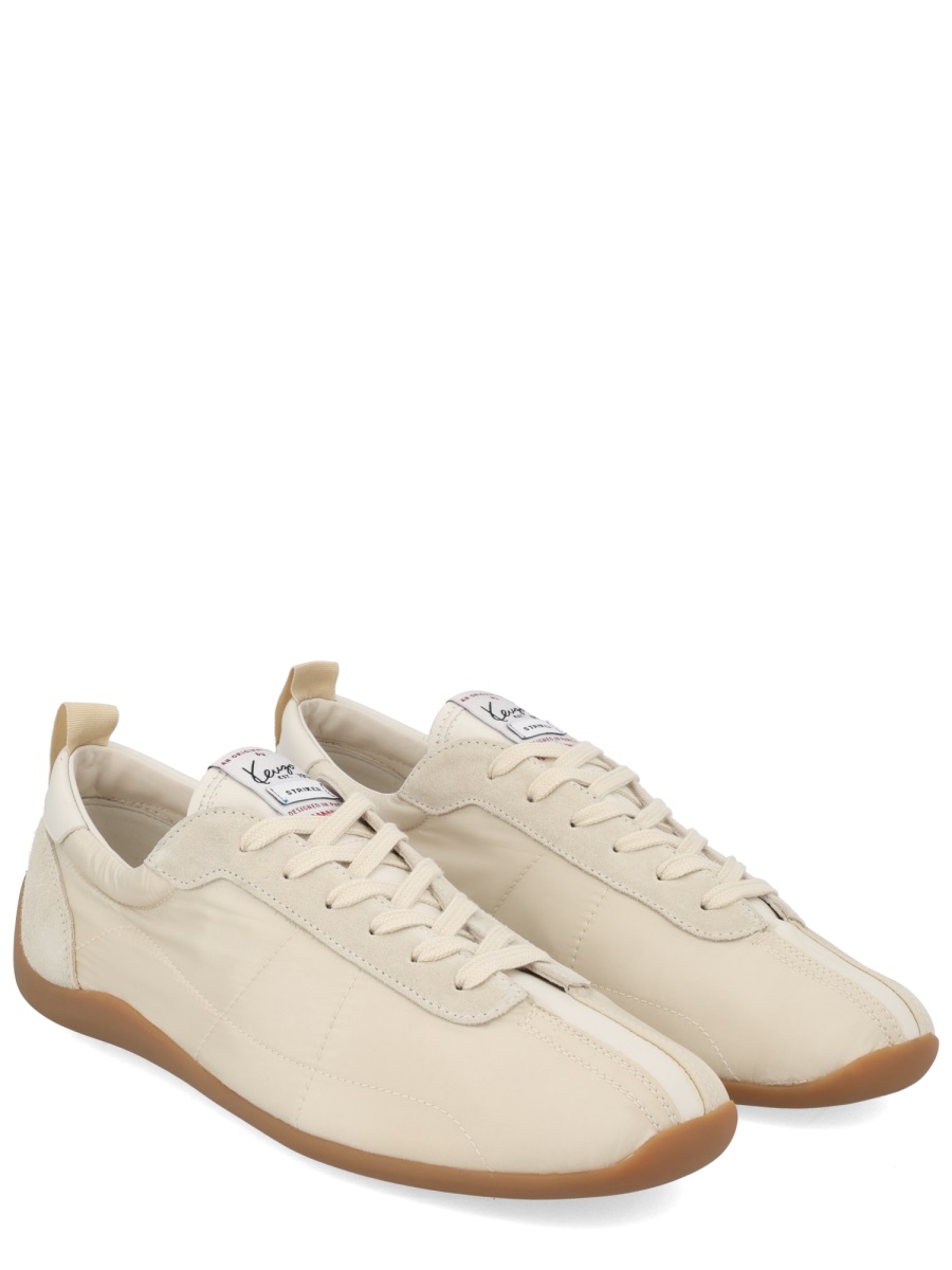 Kenzo Light Beige Kenzo Striker Polyamide Sneakers Grijs