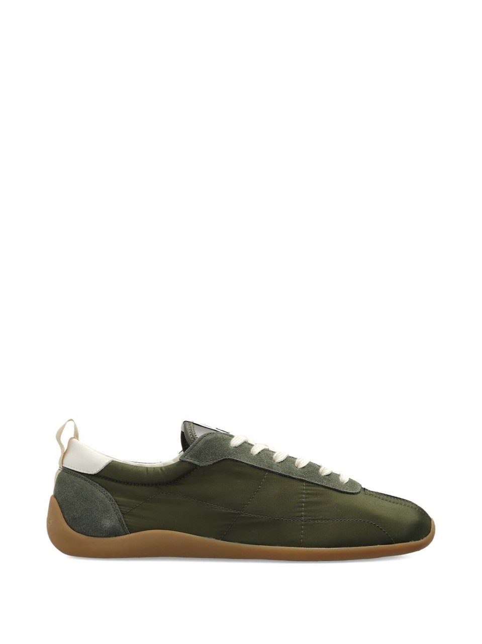 Kenzo Low-Profile Silk and Nylon Sneakers Groen