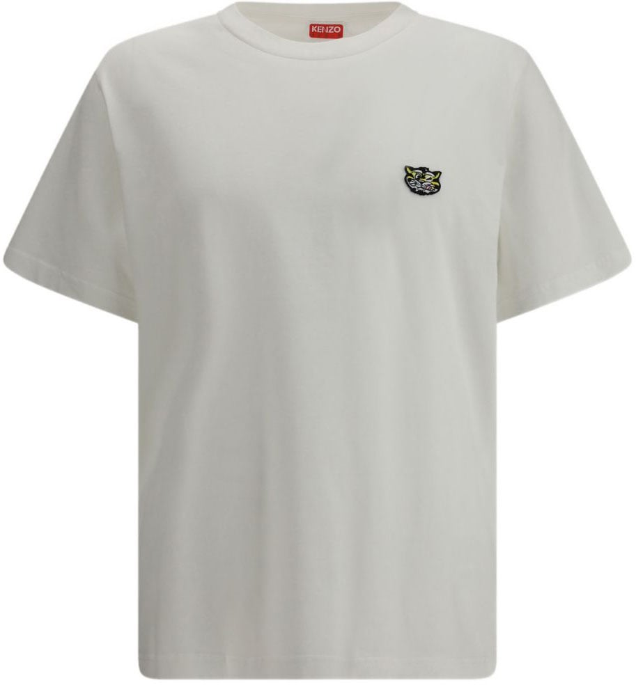 Kenzo T-Shirts And Polos Blanc Casse Beige