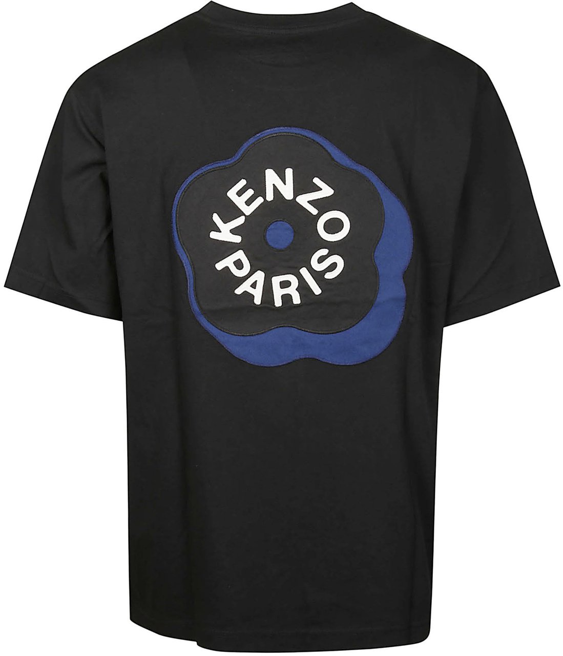 Kenzo Gots Boke Flower 2.0 Embroidered Oversize T-shirt Black Zwart