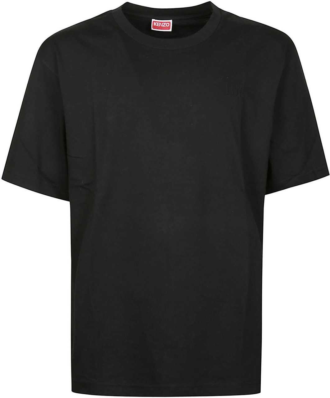 Kenzo Gots Boke Flower 2.0 Embroidered Oversize T-shirt Black Zwart