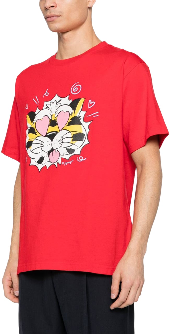 Kenzo T-Shirts And Polos Cerise Rood