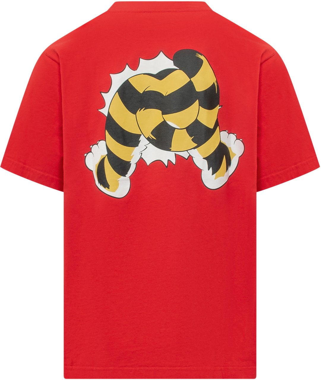 Kenzo T-shirt Oversize con Stampa Tigre Rood