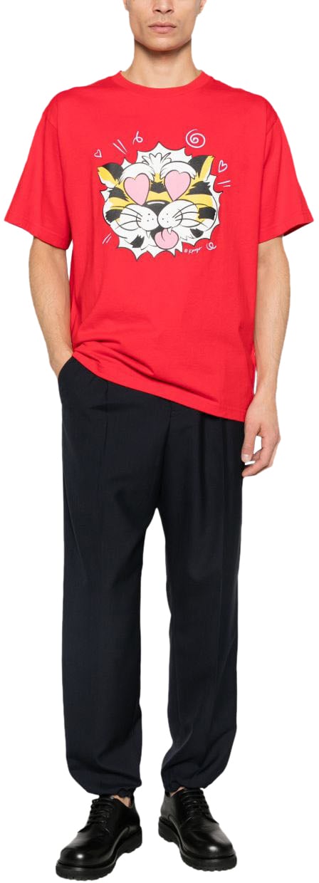 Kenzo T-Shirts And Polos Cerise Rood