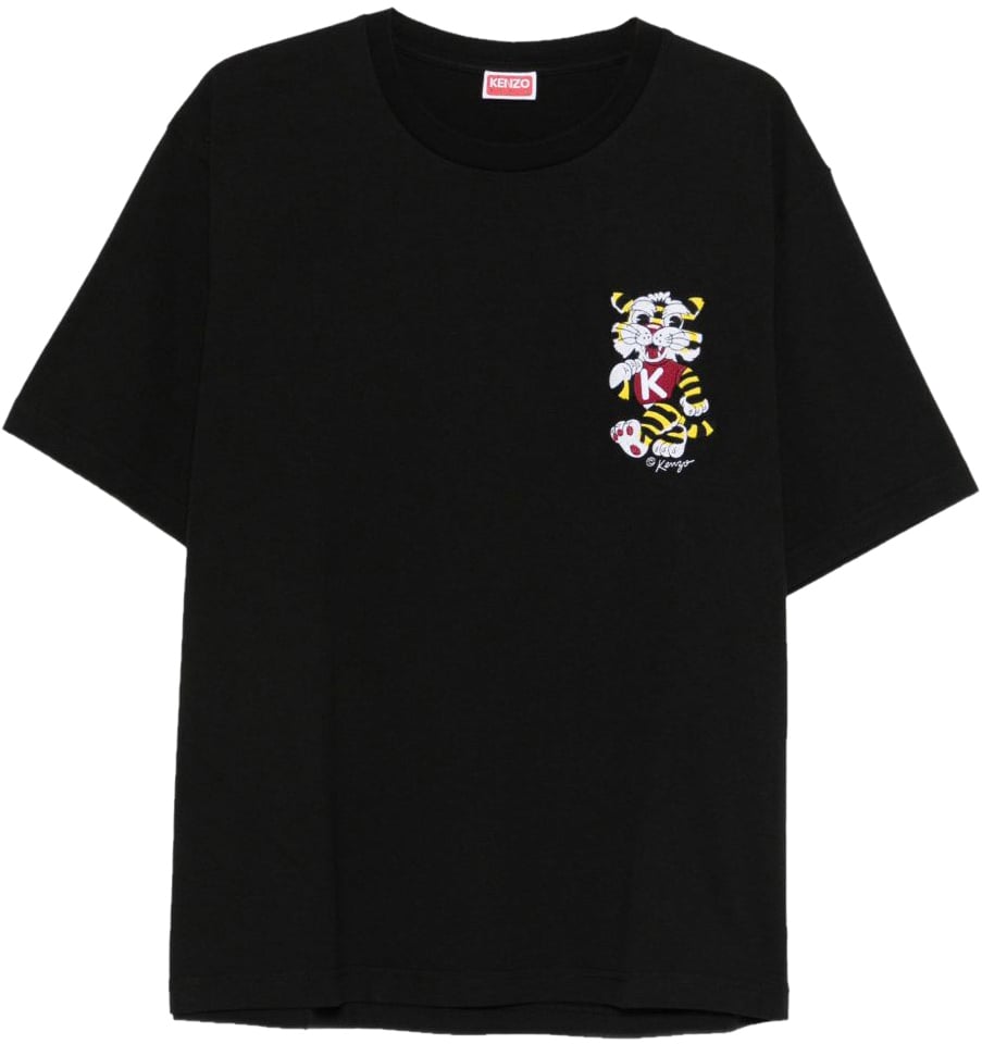 Kenzo T-Shirts And Polos Black Zwart