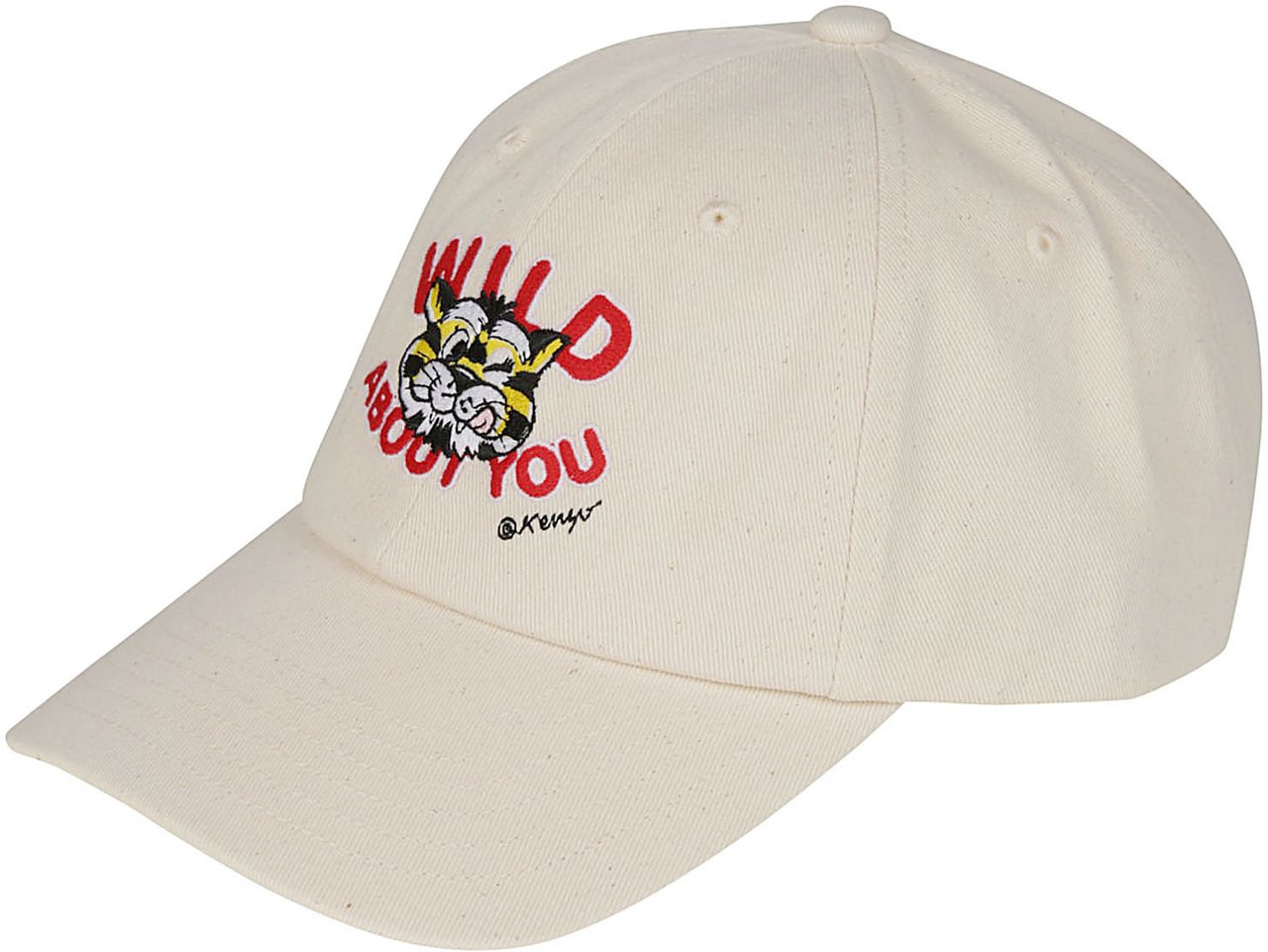 Kenzo Wild Tiger Baseball Cap Brown Bruin