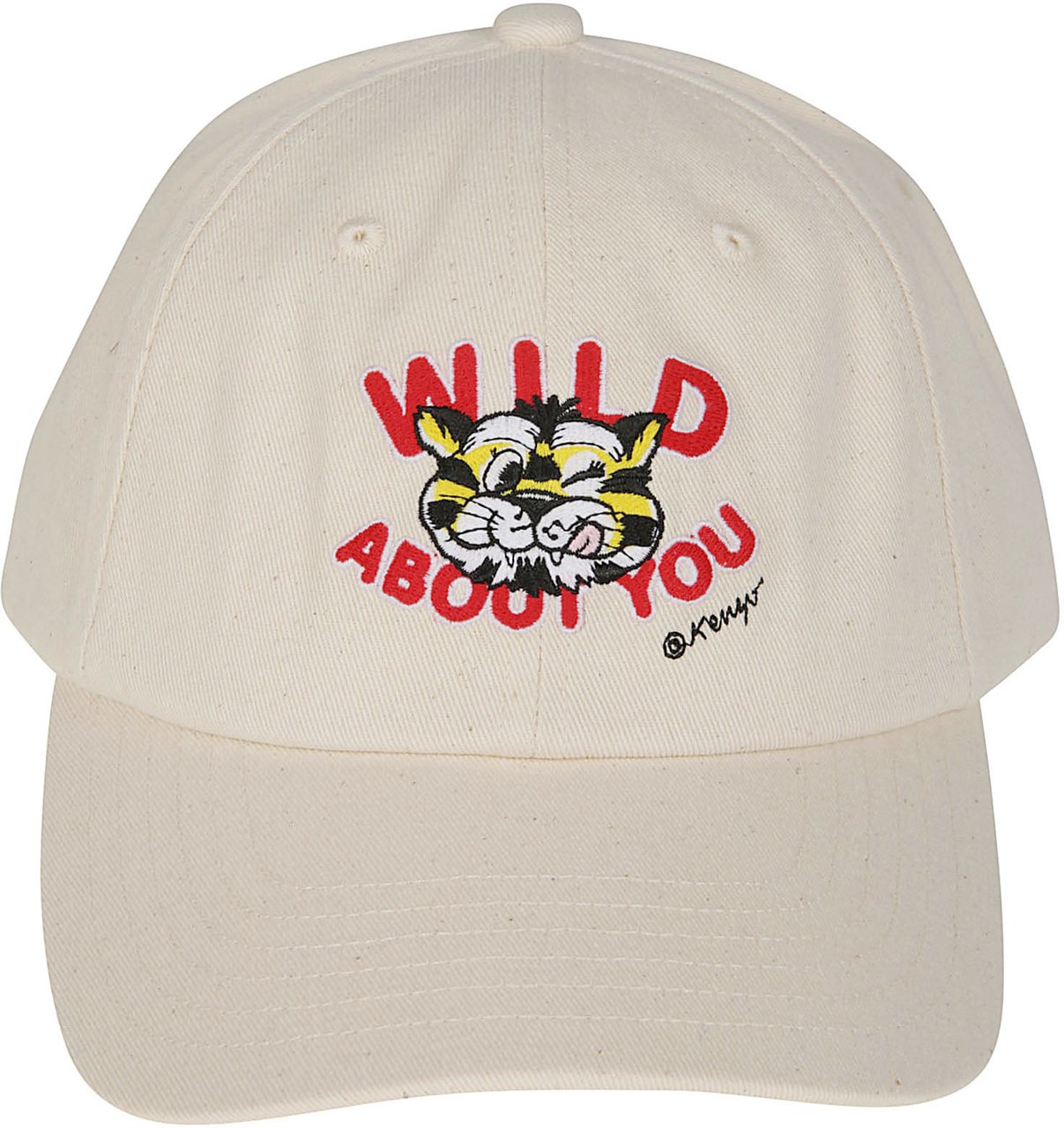 Kenzo Wild Tiger Baseball Cap Brown Bruin
