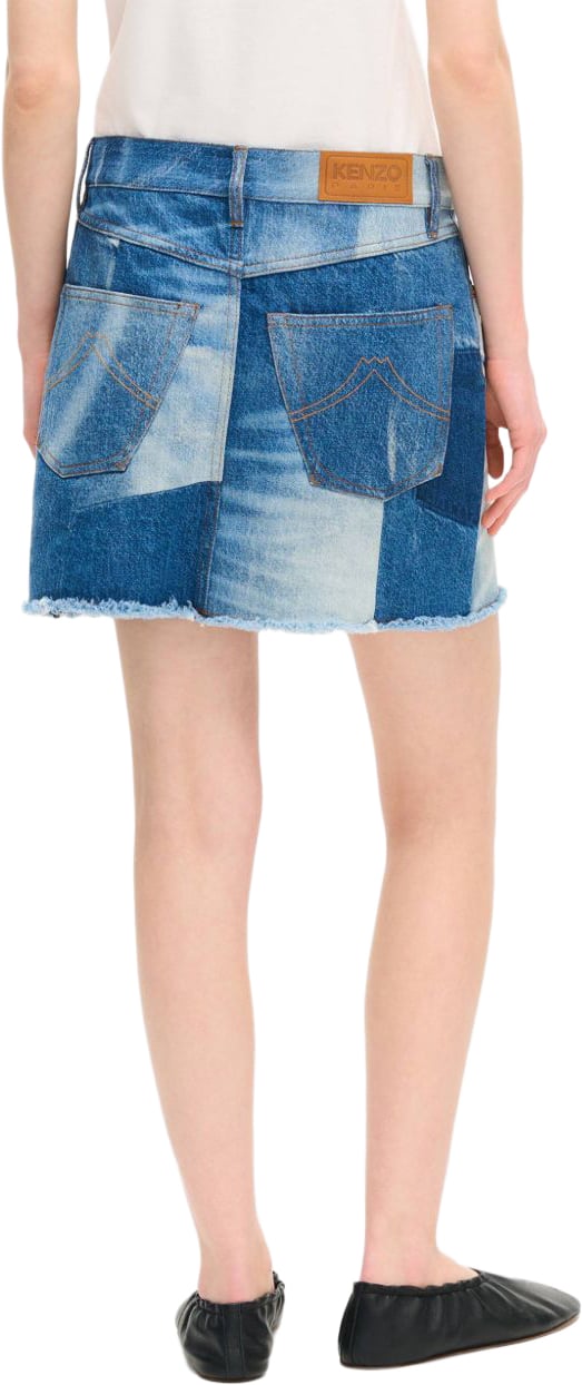 Kenzo Skirts Stone Bleached Blauw