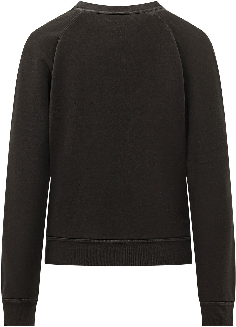 Kenzo Felpa Tulip con Stampa Floreale Zwart