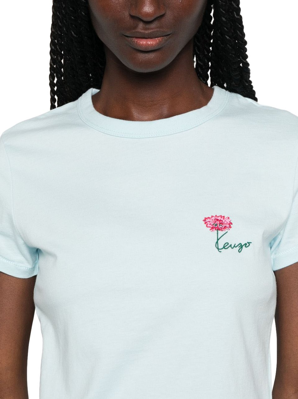 Kenzo Top Light Blue Lichtblauw
