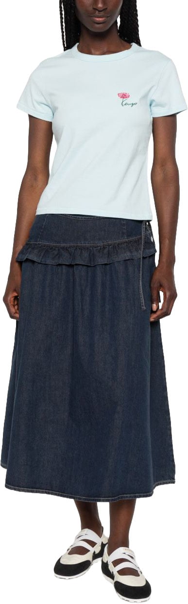 Kenzo Top Light Blue Lichtblauw