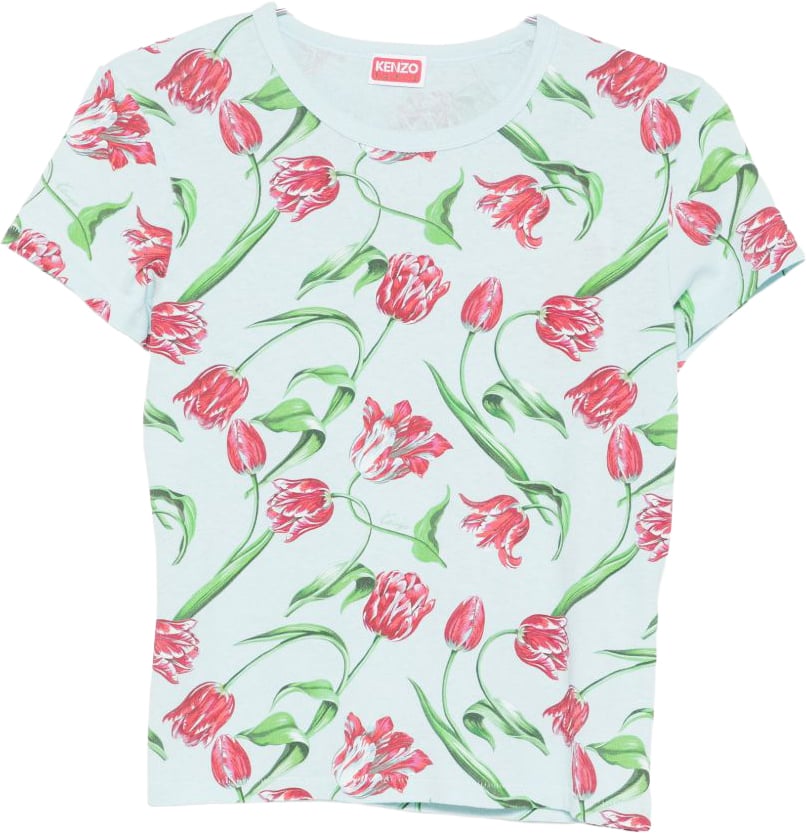 Kenzo Top Light Blue Lichtblauw