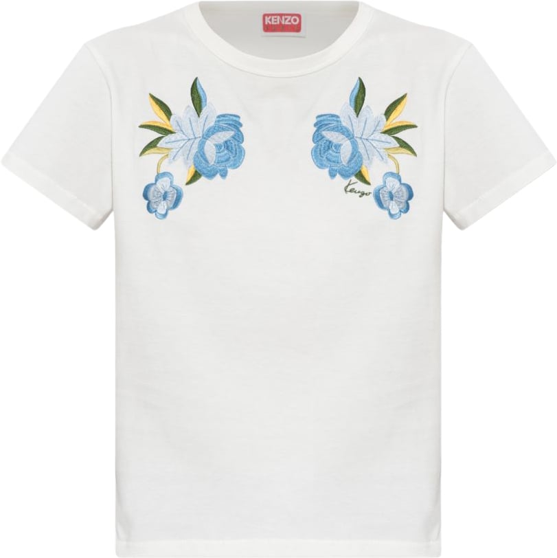 Kenzo Top Off White Wit