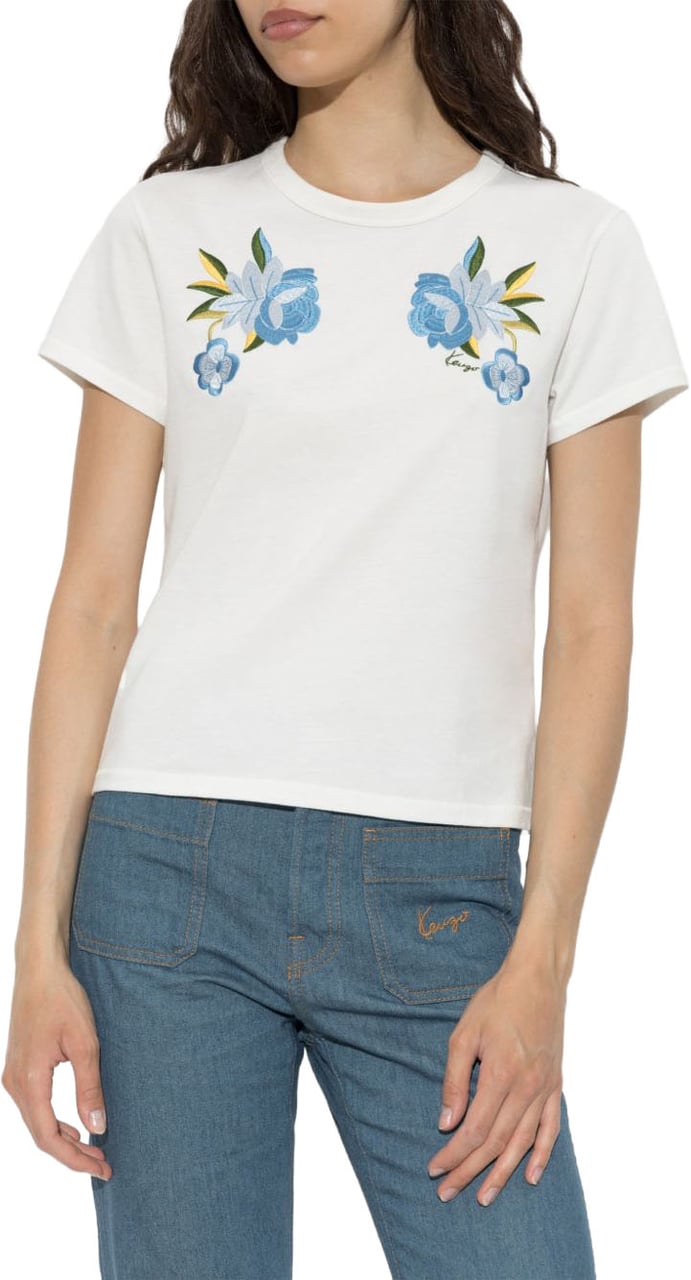 Kenzo Top Off White Wit