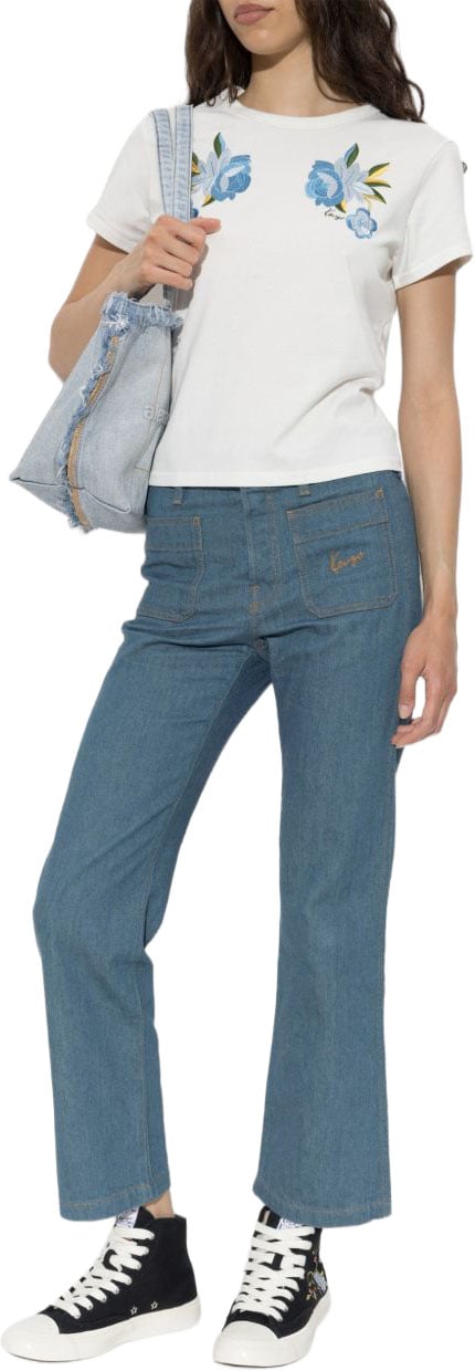 Kenzo Top Off White Wit