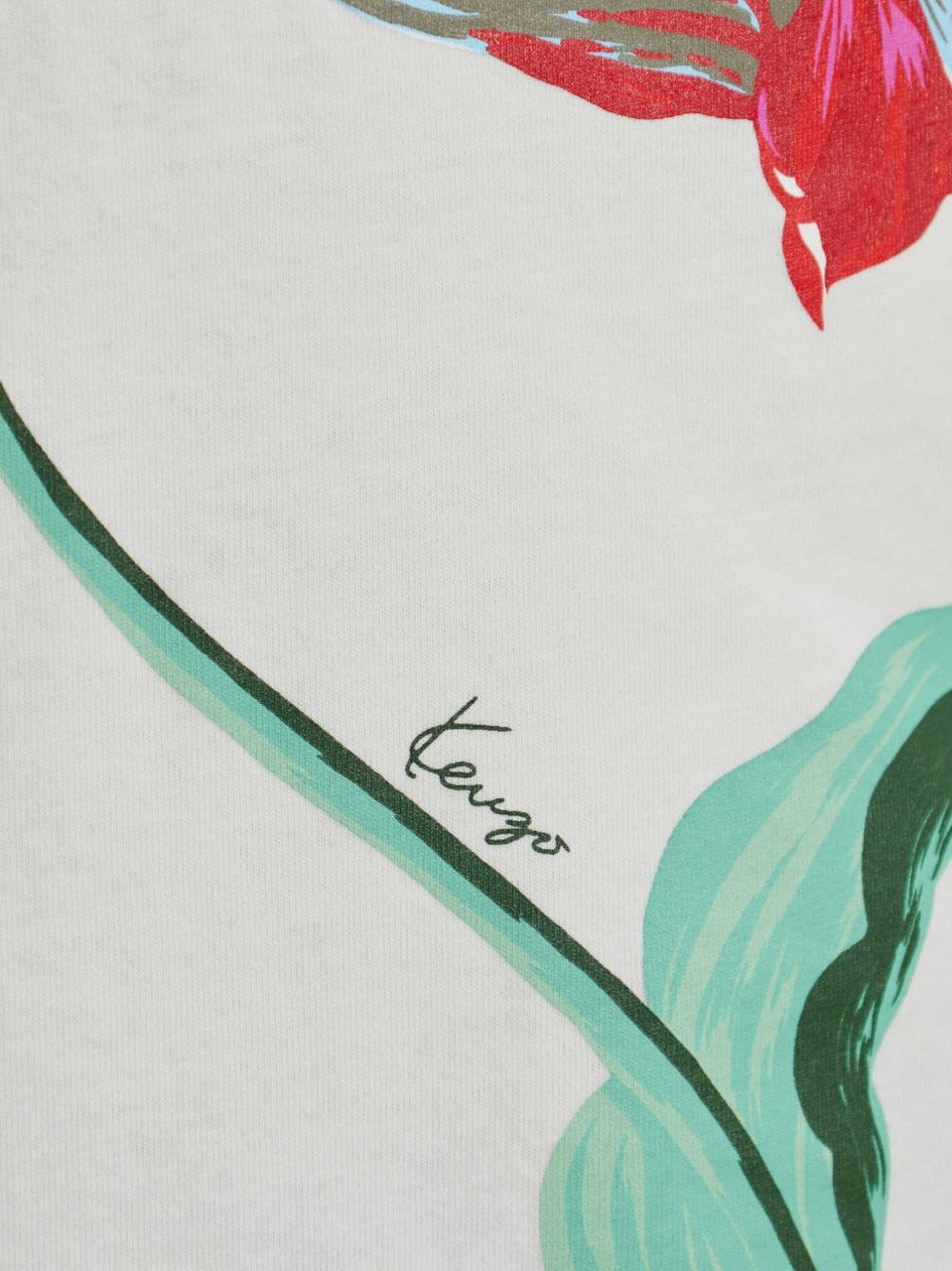 Kenzo Top Off White Wit