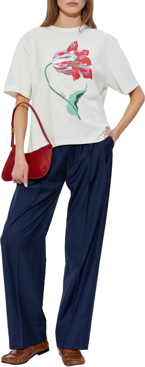 Kenzo Top Off White Wit