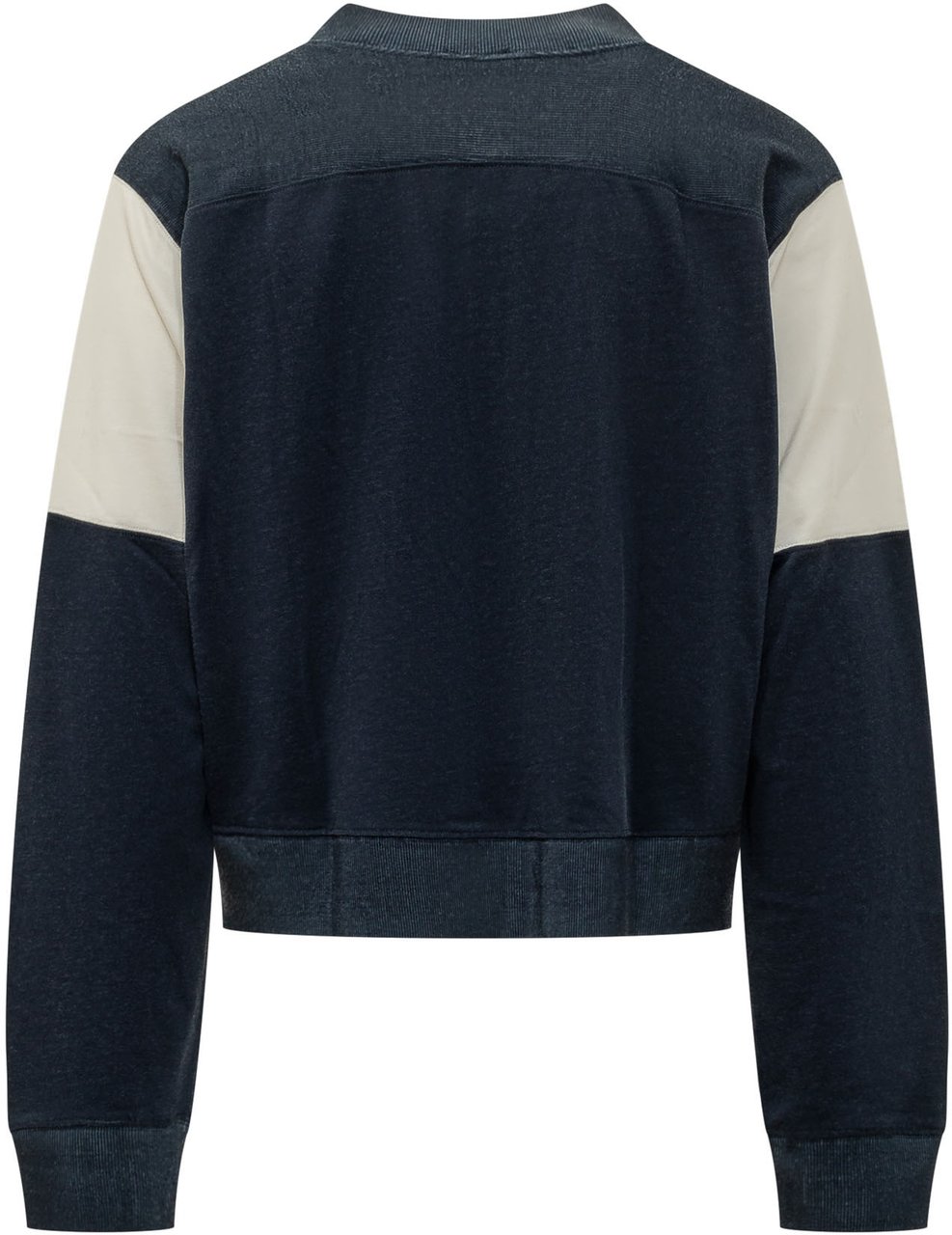 Kenzo Cardigan con Lettering Navy