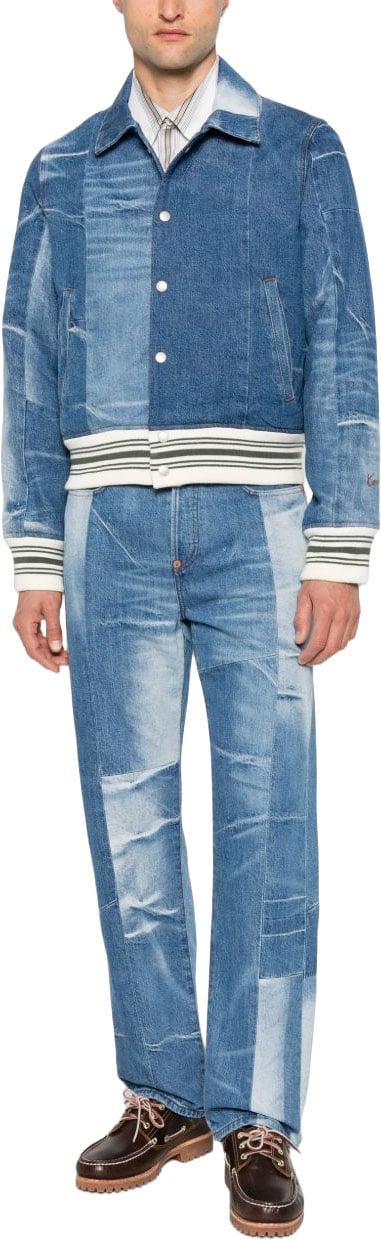 Kenzo Jackets Stone Blauw