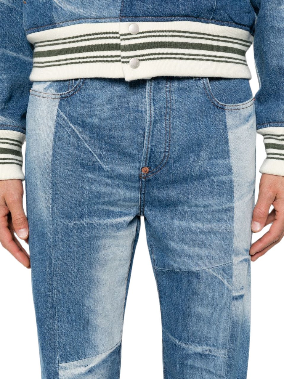 Kenzo Trousers Stone Blauw