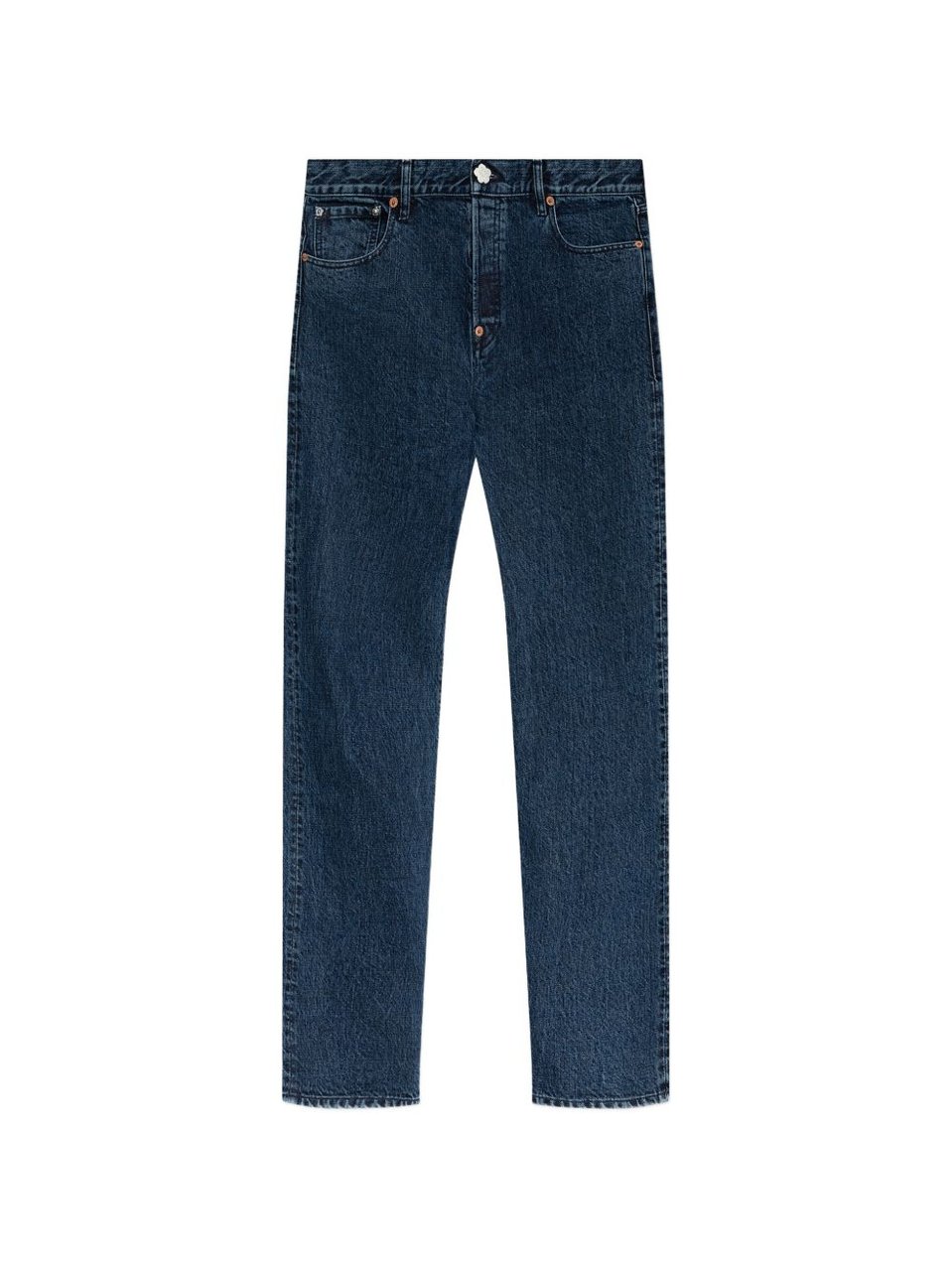 Kenzo Tailored Slim Fit Straight Leg Trousers Blauw