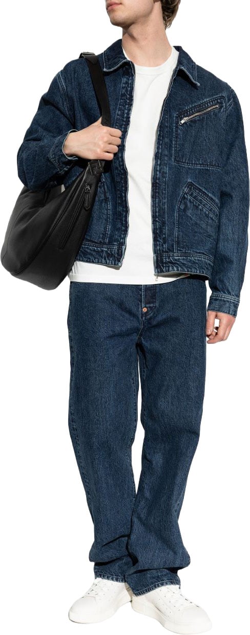 Kenzo Trousers Stone Blauw